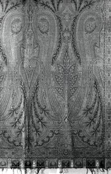 Shawl, England, 1860/70s. Creator: Unknown