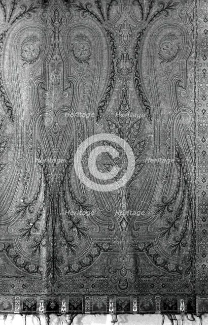 Shawl, England, 1860/70s. Creator: Unknown.