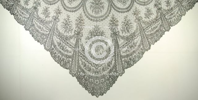 Shawl, French, 1860-70. Creator: Unknown.