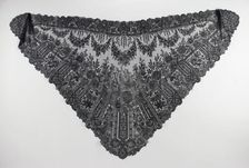 Shawl, French, 1860-70. Creator: Unknown