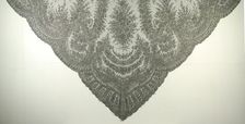 Shawl, French, 1860-70. Creator: Unknown