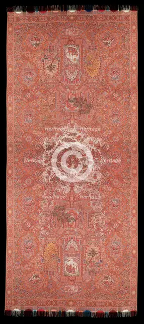 Shawl, French, ca. 1855. Creator: Anthony Berrus.