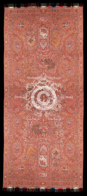 Shawl, French, ca. 1855. Creator: Anthony Berrus.