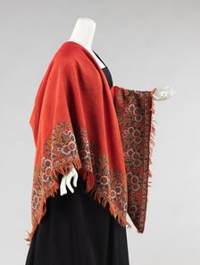 Shawl, French, first quarter 19th century. Creator: Unknown
