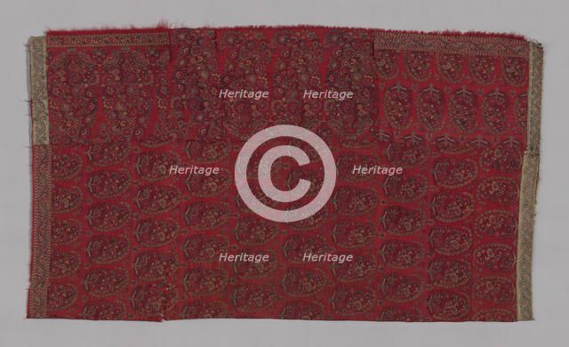 Shawl, India, late 18th/early 19th century. Creator: Unknown.