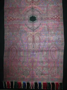 Shawl, Norwich, 1860s. Creator: Clabburn, Sons and Crisp