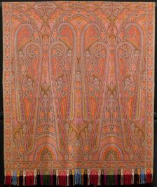 Shawl, Norwich, Late 19th century. Creator: Clabburn, Sons and Crisp