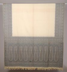 Shawl, Scottish, 1850-59. Creator: Unknown