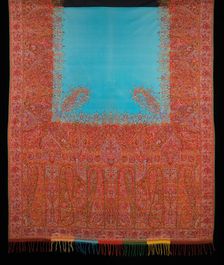 Shawl, Scottish, 1860-69. Creator: Unknown