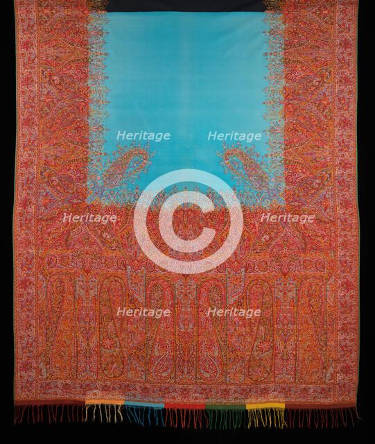 Shawl, Scottish, 1860-69. Creator: Unknown.