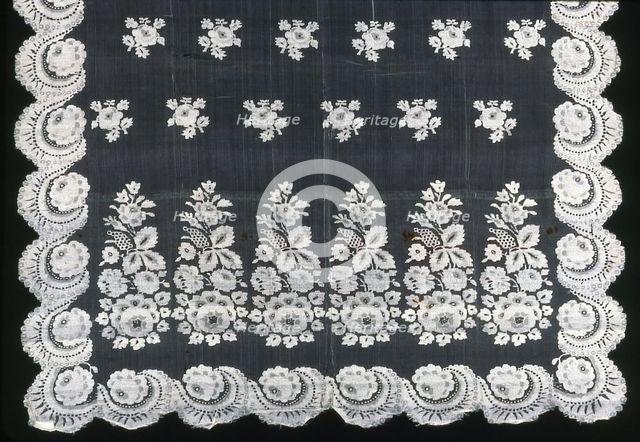 Shawl, Spitalfields, c. 1815/20. Creator: Unknown.