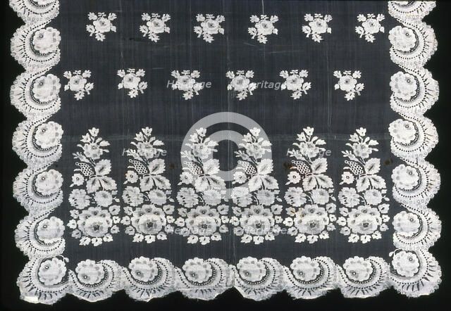 Shawl, Spitalfields, c. 1815/20. Creator: Unknown.