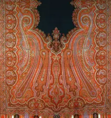 Shawl, Paisley, c. 1850. Creator: Unknown