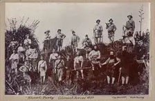 "Shawl Party", Colonial Forces 1879, 1879. Creator: William Francis Gordon