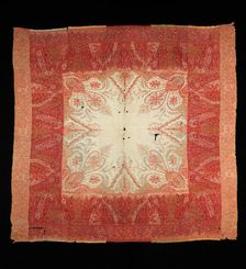 Shawl, probably Scottish, 1830-50. Creator: Unknown