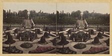 Shaw's Garden. Central view from Palm-House. St. Louis, Missouri, about 1872-1874. Creator: Boehl & Koenig