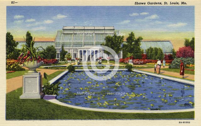 Shaw's Garden, St Louis, Missouri, USA, 1932. Creator: Unknown.