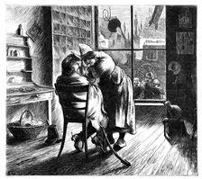 Shaving the enemy at Montmirail 1870