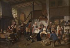 Shaving Day, 1873. Creator: Col, Jan David (1822-1900)