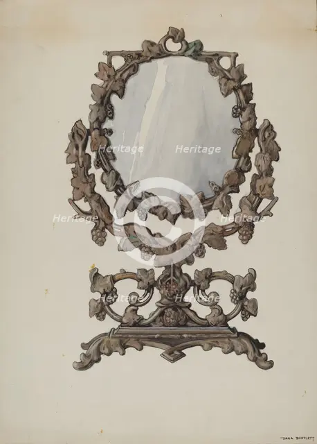Shaving Mirror, 1936. Creator: Dana Bartlett.