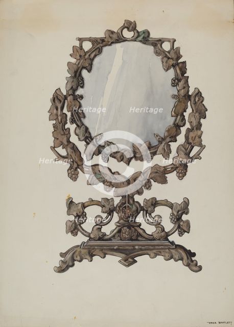 Shaving Mirror, 1936. Creator: Dana Bartlett.