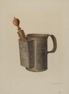 Shaving Mug, c. 1941. Creator: Nicholas Amantea