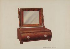 Shaving Stand, c. 1938. Creator: William H Edwards