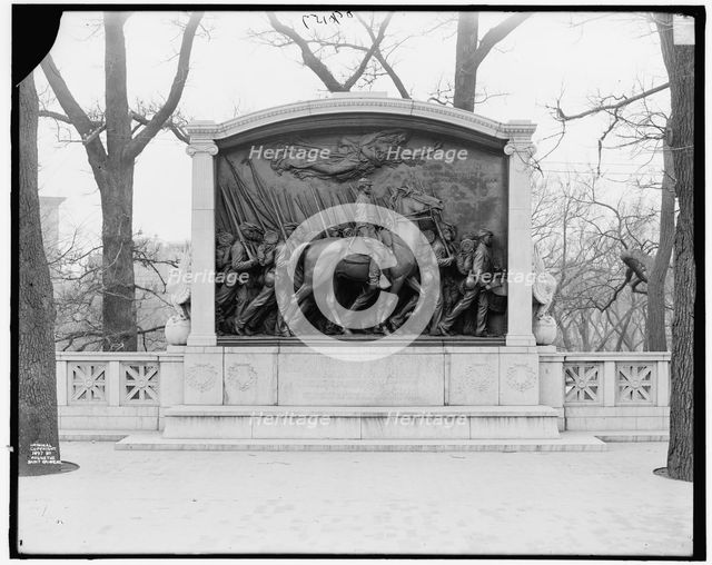 Shaw Memorial, Boston, Mass., between 1900 and 1915. Creator: Unknown.