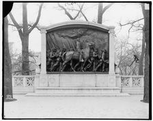 Shaw Memorial, Boston, Mass., between 1900 and 1915. Creator: Unknown