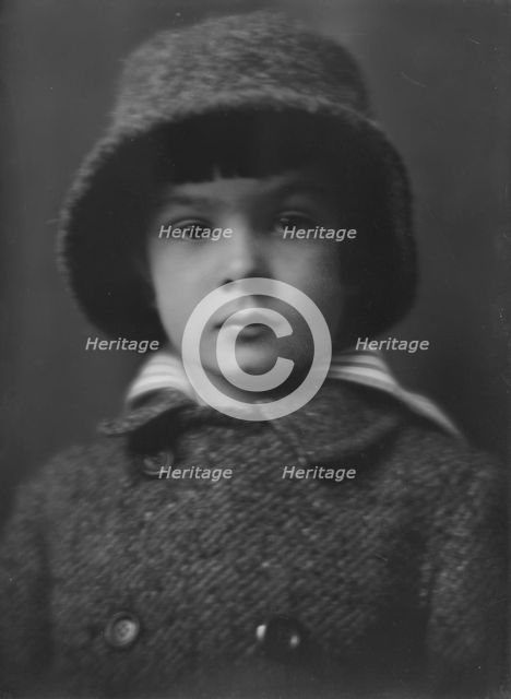 Shaw, Russell, Master, or Master Russell Thaw, portrait photograph, 1916. Creator: Arnold Genthe.