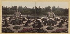 Shaw's Garden. Central view from Palm-House. St. Louis, Missouri, about 1872-1874. Creator: Boehl & Koenig