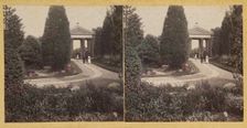 Shaw's Garden. Main Entrance, inside view. St. Louis, Missouri, about 1872-1874. Creator: Boehl & Koenig