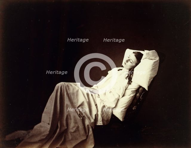 She Never Told Her Love, 1857. Creator: Henry Peach Robinson.