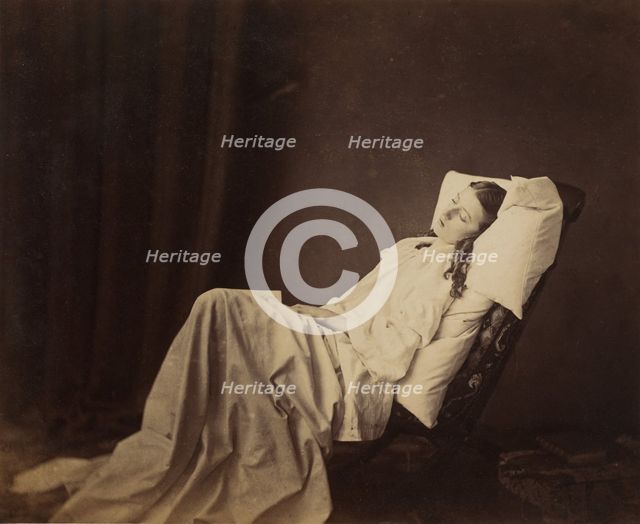 She Never Told Her Love, 1857. Creator: Henry Peach Robinson.