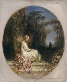 She never told her love 1825-1892. Creator: Alfred Joseph Woolmer