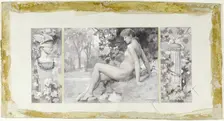 She Bathes Unseen, 1885. Creator: Will H. Low