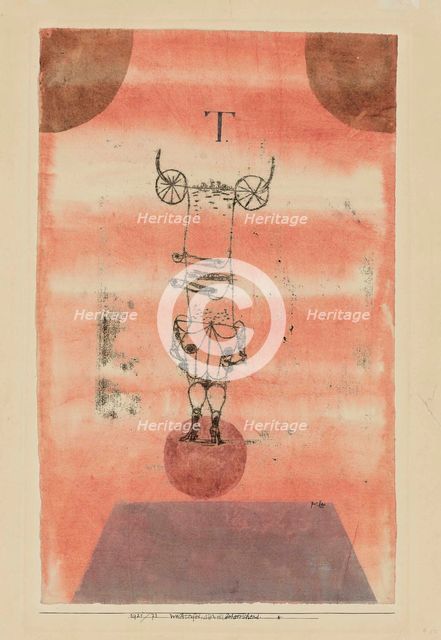 She-Devil, Dominating the World, 1921. Creator: Klee, Paul (1879-1940).