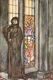 She heard her own name called again and again c1910. Creator: Stephen Reid