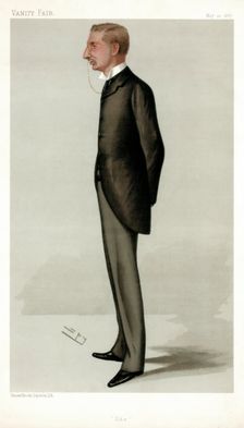 She Henry Rider Haggard, British author, 1887.Artist: Spy