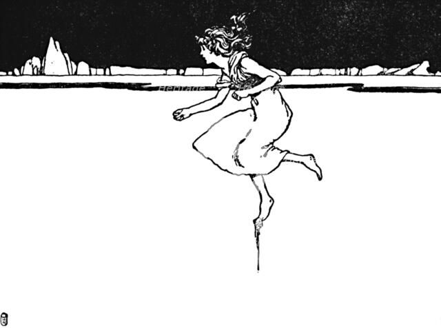 'She Ran On As Fast As She Could', c1930. Artist: W Heath Robinson.