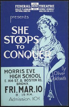 She Stoops to Conquer, New York, [1930s]. Creator: Unknown