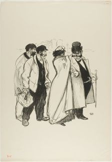 She Turned Out Badly!, June 1894. Creator: Theophile Alexandre Steinlen