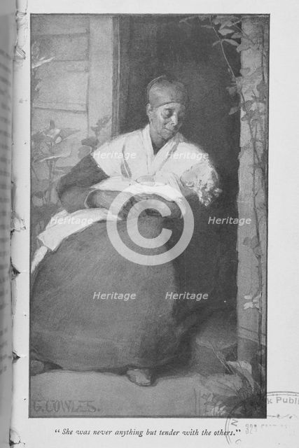 She was never anything but tender with the others", 1897. Creators: Maude Cowles, Genevieve Cowles.