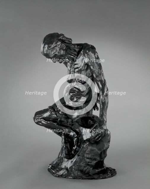 She Who Was Once The Helmet-Maker's Beautiful Wife, 1880-1885/cast by 1953. Creator: Auguste Rodin.