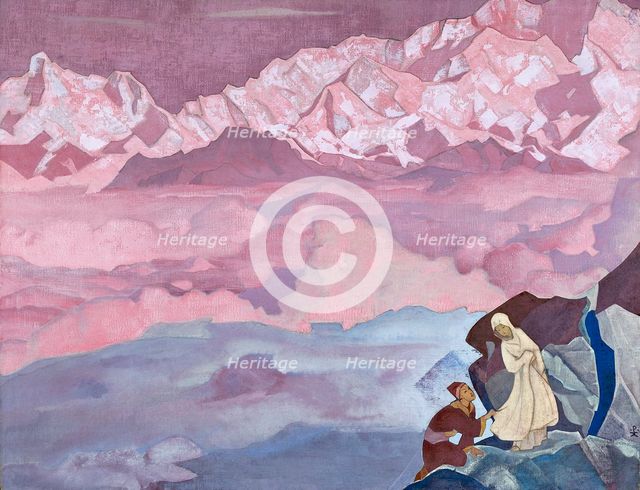'She Who Leads', 1924.  Artist: Nicholas Roerich