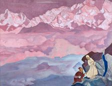 She Who Leads 1924. Artist: Nicholas Roerich
