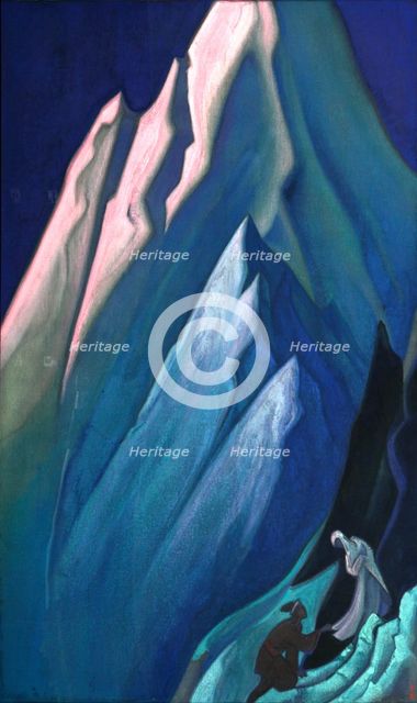 She Who Leads', 1944. Creator: Roerich, Nicholas (1874-1947).