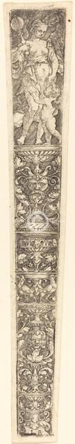Sheath with Venus and Eros. Creator: Master I. B..