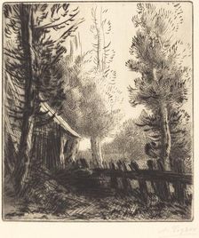 Shed (Le hangar). Creator: Alphonse Legros