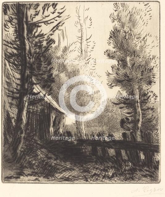 Shed (Le hangar). Creator: Alphonse Legros.